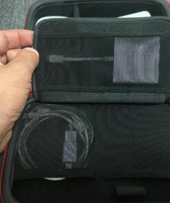 Smatree Hard Case Compatible for Apple14&16inch MacBook Pro's Pencil,Magic Mouse,Magsafe Power Adapter,BeatsX, Monster Magnetic Charging Cable,Travel MacBook Pro Accessories Organizer Bag,Black Black 55 811FTOlvXPL 3