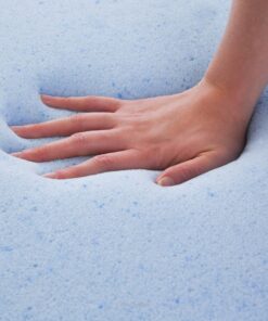 Linenspa 2 Inch Gel Infused Memory Foam Mattress Topper – Cooling Mattress Pad – Ventilated and Breathable – CertiPUR Certified - Twin XL Topper Only 22 811GTNSLx7L