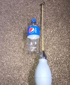 Punchau Diatomaceous Earth Powder Duster Garden Powder Applicator Dispenser with Long Plastic Tube for Organic Gardening Agricultural Supplies With 12 Inch Brass Extension 16 811GgxCzQL