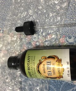 Australian Pure Tea Tree Essential Oil - 4 Fl.oz. with Glass Dropper 100% Natural Therapeutic Oil to Help in Fighting Dandruff, Acne, Toenail Fungus, Yeast Infections, Cold Sores & More. 38 811H1eePiCL 1