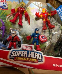 Marvel Playskool Heroes Super Hero Adventures Captain America Super Jungle Squad Toy Action Figure 18 811HtjCSOFL