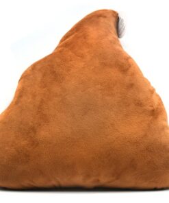 YINGGG 32cm Poop Plush Pillow Round Triangle Emotion Cushion Cute Decorative Stuffed Toy Brown Gifts for Kids and Friends 21 811JK1Tms8L