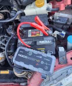 NOCO Boost HD GB70 2000A UltraSafe Car Battery Jump Starter, 12V Battery Booster Pack, Jump Box, Portable Charger and Jumper Cables for 8.0L Gasoline and 6.0L Diesel Engines 46 811Kr0dZGRL