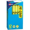 Avery Hi-Liter Pen-Style Highlighters, Smear Safe Ink, Chisel Tip, 12 Fluorescent Yellow Highlighters (23591) 12 highlighters 17 811L2E2gAaL