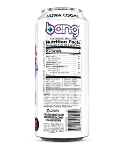 Bang Energy Radical Skadattle, Sugar-Free Energy Drink, 16-Ounce (Pack of 12) 16 Ounce (Pack of 12) 21 811Luz0VrTL