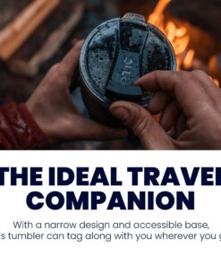 RTIC Double Wall Vacuum Insulated Tumbler, 20 oz, Stainless Steel 20 Ounce (Pack of 1) 28 811PAhVwFpL