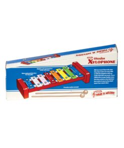 Schylling Brand Classic Wood Xylophone - Early Music Toy - Metal Keys and Two Wooden Mallets Included - Ages 3-6 8 811QbTSKPnL