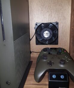 AC Infinity AXIAL 1225, Quiet Muffin Fan, 120V AC 120mm x 25mm Low Speed, UL-Certified for DIY Cooling Ventilation Exhaust Projects 41 811QqYXYuKL