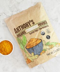 Anthony's Organic Turmeric Root Powder, 2 lb, Curcumin Powder, Gluten Free & Non GMO (Pack of 1) 23 811S4Bsf7L