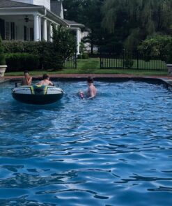 INTEX 68347EP Seahawk 2 Inflatable Boat Set: Includes Deluxe 48in Aluminum Oars and High-Output-Pump – SuperStrong PVC – Fishing Rod Holders – 2-Person – 520lb Weight Capacity 49 811SDnXWHL 1