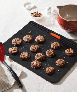 Alternative view of Le Creuset Revolution Bi-Material Slotted Turner, 13.5" x 2.5", Cerise Slotted Spatula Cerise (Cherry Red)