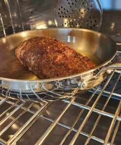 Legend 5 Ply 14 pc All Stainless Steel Heavy Pots & Pans Set | Professional Quality Cookware 5ply Clad Home Cooking & Commercial Kitchen Surface Induction Oven Safe | Non-Teflon PFOA, PTFE & PFOS Free Stainless Steel 5-Ply 44 811TkSyfacL