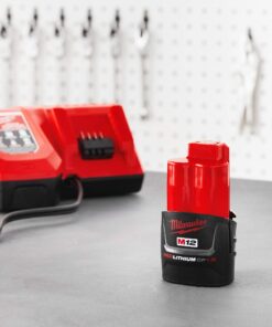Milwaukee 48-11-2401 Genuine OEM M12 REDLITHIUM 12 Volt 1.5 Amp Compact Lithium Ion Battery with Overload Protection for Cordless Power Tools 20 811TwO5RfFL