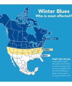 Carex Day-Light Sky Bright Light Therapy Lamp - 10,000 LUX - Sun Lamp To Combat Winter Blues and To Increase Your Energy Turqoise 31 811U6H3 QYL