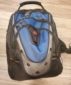 SwissGear Wenger Ibex Laptop Backpack, black, one size (27316060) Ibex Padded Platform Laptop Backpack With Accessory Pouch 65 811WGQ20zoL