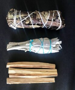 California White Sage,Palo Santo 4 Sticks,Yerba Santa Smudge 3 Pack Bundle 9 811WLgUOaCL
