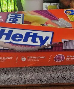 Hefty Slider Storage Bags, Gallon Size, 66 Count 22 811WlBaDGL