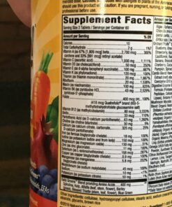 Nature's Way Alive! Max3 Potency Multivitamin, Antioxidants & High Potency B-Vitamins to Support Cellular Energy Metabolism*, 180 Tablets 180 Count (Pack of 1) 27 811Wooni88L 1