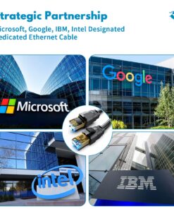 Cat 8 Ethernet Cable, 40ft Heavy Duty High Speed Internet Network Cable, Professional LAN Cable, 26AWG, 2000Mhz 40Gbps with Gold Plated RJ45 Connector, Shielded in Wall,Indoor&Outdoor 40FT-CAT8 13 811WxbfTWwS