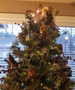 Kurt Adler C2683 2" Glass Iridescent Snowflake Ornaments, 12-Piece Set 41 811Xd9R07GL