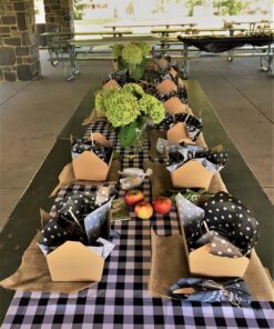 LTC LINENS 60102-010311 Tablecloth, 60X102 in, Black/White Checker 27 811YUl54cL