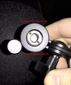 OnStage DS7100B Desktop Microphone Stand, Black 19 811YfKNzG L