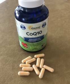 CoQ10 (400mg Max Strength, 200 Capsules) - High Absorption Vegan Coenzyme Q10 Powder - Ubiquinone Supplement Pills, Extra Antioxidant CO Q-10 Enzyme Vitamin Tablets, COQ 10 400 mg 200 Count (Pack of 1) 22 811aFnQKjL