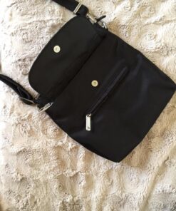 Travelon Anti-Theft Classic Mini Shoulder Bag, Black, One Size, 8.5 x 8.5 x 2 86 811aihcLpvL 1