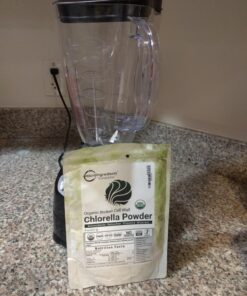 Micro Ingredients Organic Chlorella Powder, 10 Ounce, Broken Cell Wall, Rich in Vegan Proteins & Vitamins, Raw, Bulk Premium Chlorella Supplement, Vegan Friendly, Non-Irradiation 10 Ounce (Pack of 1) 35 811bxUOAluL