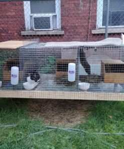 Little giant farm Little Giant Farm & Ag Miller Manufacturing ACC1 Wire Cage Clips, 1-Pound Bag, Black Pack of 1 5 811dUny1QKL