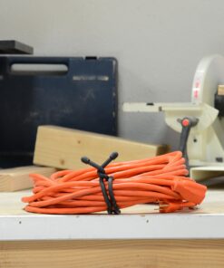 Nite Ize GTPP18-01-R8 Original Gear Rubber Twist Tie, 18" - 6 Pack, Black 12 811drQjIjfL