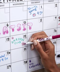 EXPO 1884308 Low-Odor Dry Erase Markers, Ultra Fine Tip, Fashion Colors, 4-Count 4-count - FASH 15 811e7VjSf L