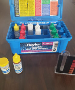 TAYLOR TECHNOLOGIES INC K-2006 TEST KIT COMP CHLORINE FAS-DPD 19 811fVi2ZBfL