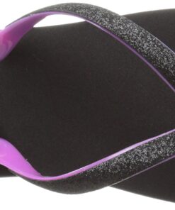 Reef Stargazer Flip Flop (Toddler/Little Kid/Big Kid) 7/8 M US Toddler Black/Berry 12 811fmIPU95L