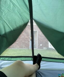 CAMEL CROWN 2/3/4/5 Person Camping Dome Tent, Waterproof,Spacious, Lightweight Portable Backpacking Tent for Outdoor Camping/Hiking 2 person Green-1 35 811fxuB7AL