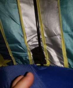 USA Toyz Rocket Ship Pop Up Kids Tent - Spaceship Rocket Indoor Playhouse Tent for Boys and Girls with Included Space Projector Toy and Kids Tent Storage Carry Bag Rocketship Tent 43 811hqpUCc0L