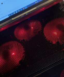 Havit HV-F2056 15.6-17 Inch Laptop Cooler Cooling Pad - Slim Portable USB Powered (3 Fans) (Black+Red) Black+Red 51 811iBV8KQqL