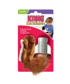 KONG Squirrel Catnip Toy Brown 18 811iIXxXzL