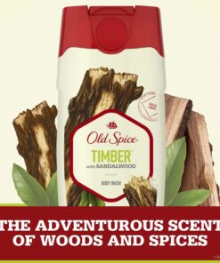 Old Spice Timber Body Wash, Sandalwood, 16 Oz, Packaging May Vary 16 Fl Oz (Pack of 1) 13 811iraBHHxL
