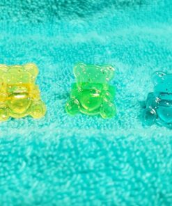 Super Z Outlet Colorful Assorted Plastic Glitter Toy Rings | Bag Of 144 Rings (Hearts, Bears, Stars, Hands & Flowers) | Use As Party Favors, Cake Toppers, In Goody Bags, Piñatas, Arts, Crafts & More 22 811kEtPq0L