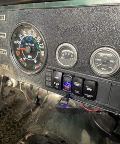 AutoEC Rocker Switch Panel Switch Holder Housing Kit - Black Plastic Pack of 6 28 811mdF0yw3L