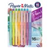 Paper Mate Flair Scented Felt Tip Pens, Assorted Nature Escape Scents and Colors, Medium Point (0.7mm), 16 Count 30 811qW1X635L