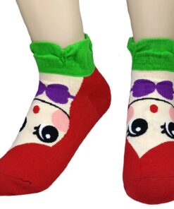 JJMax Girls Princess Series Character Socks: Elsa, Anna, Ariel, Snow White, Jasmine 4.5 5 Princess Set 10 811qvufDQgL