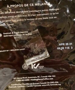 Kicking Horse Coffee, Decaf, Swiss Water Process, Dark Roast, Whole Bean, 2.2 Pound - Certified Organic, Fairtrade, Kosher Coffee, 35.2 Ounce, Decaf - Dark Roast 2.2 Pound (Pack of 1) 43 811s7xELInL