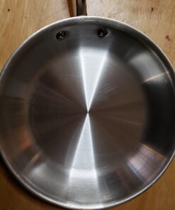 All-Clad D3 3-Ply Stainless Steel Fry Pan 12 Inch Induction Oven Broiler Safe 600F Pots and Pans, Cookware Silver 12-Inch 24 811ueCMQX7L