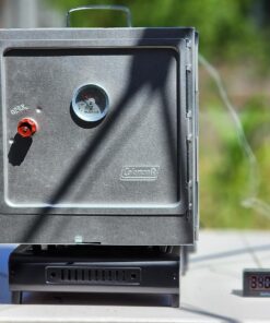 Coleman Portable Camping Oven with Thermometer & Adjustable 10 Sq. In. Rack, Designed to Sit on Top of Camp Stoves or Fire 48 811v5VZDXRL