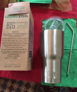 Beast 30 oz Tumbler Stainless Steel Vacuum Insulated Coffee Ice Cup Double Wall Travel Flask (Stainless Steel) 54 811vawmiUsL