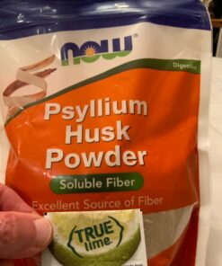 NOW Supplements, Psyllium Husk Powder, Non-GMO Project Verified, Soluble Fiber, 24-Ounce 1.5 Pound (Pack of 1) 46 811xKdm5JKL