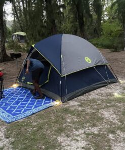 UCO StakeLight Tent Stake with LED Light and Emergency Strobe Pack of 4 14 811yXvWDRjL