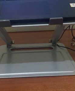 LORYERGO Adjustable Laptop Stand, Portable Riser for 17.3inch Laptops, Adjustment for Desk, Holds Up to 17.6lbs Notebook - Sliver 34 811zBxIbz9L